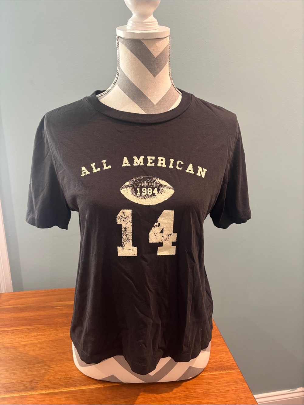 All American 14 Short Sleeve Tee - Black